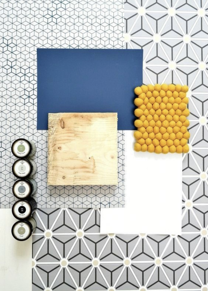 Moodboard Musterplatte 02