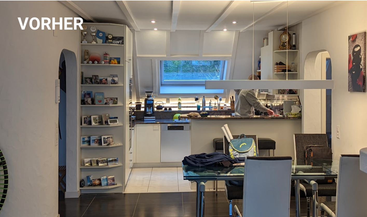 Projekt Farb- und Material-Konzept Küche Vorher 01