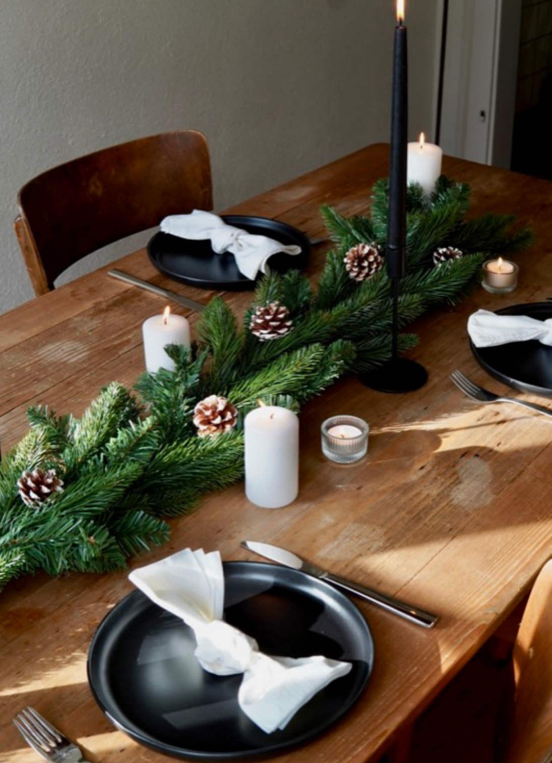 Weihnachten Tisch dekorieren Inspiration 04