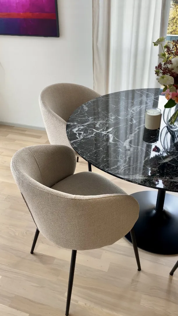 Esszimmer Stühle runder Tisch