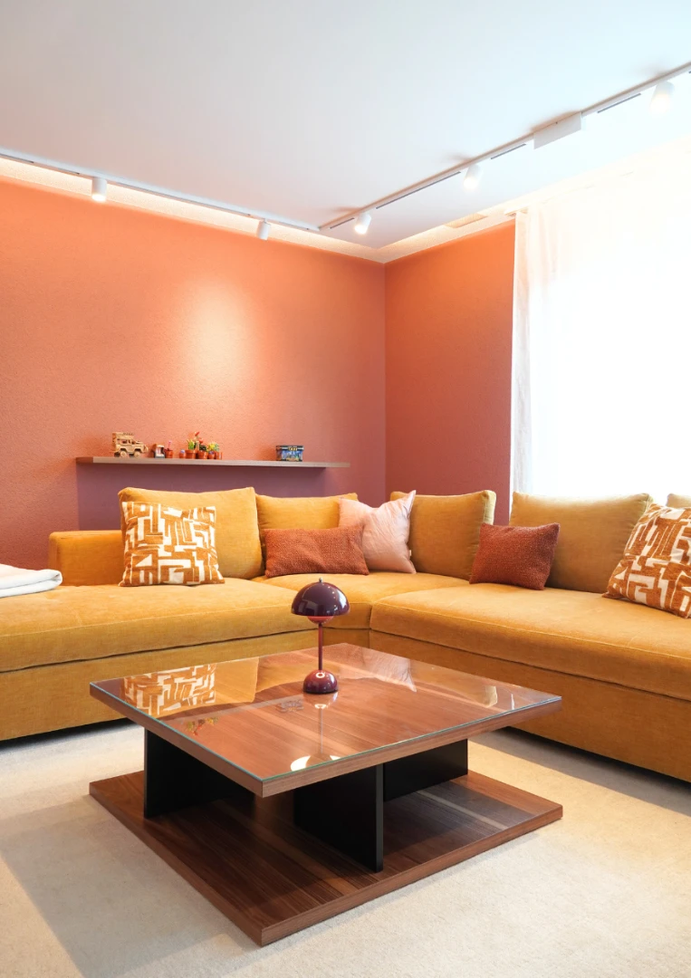 Interior Design Farbkonzept farbenfroh